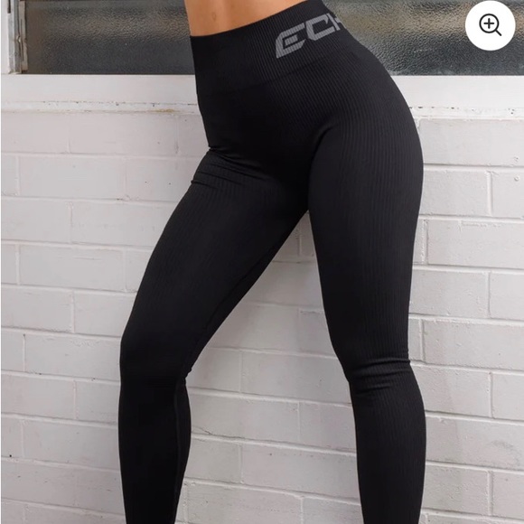 ECHT Arise Comfort Leggings - Black - Picture 1 of 4